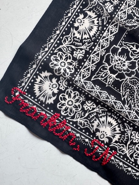 Franklin Tn Black Bandana