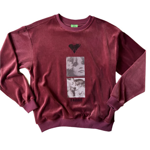 Halfway Native Amor Velour Top