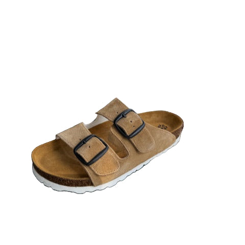 KUNSTEN Thora Sandal-Dune Suede