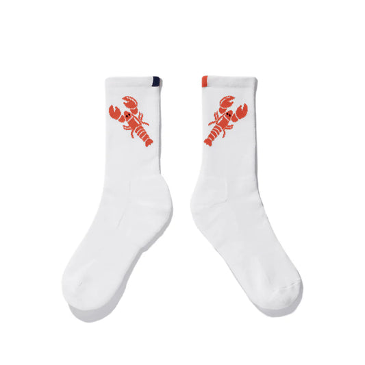 KULE The Lobster Sock -White