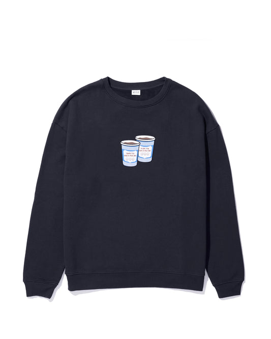 Kule The Oversized Coffee Sweatshirt