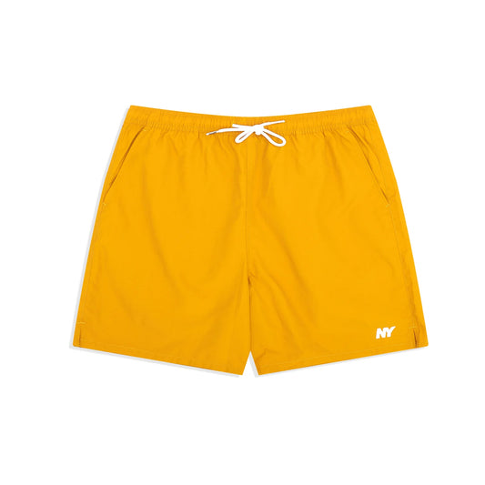 OnlyNY Nylon Track Short- Vintage Gold