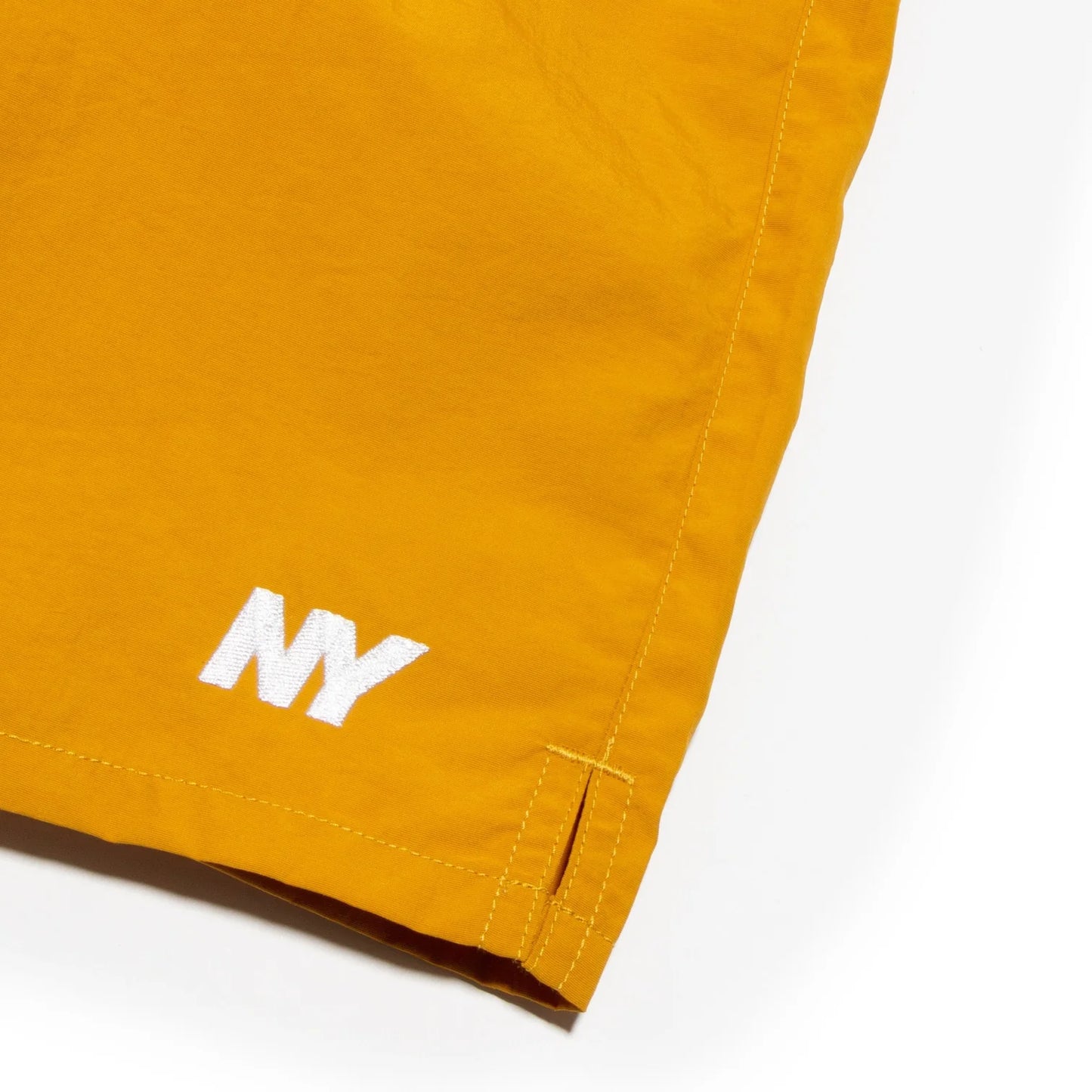 OnlyNY Nylon Track Short- Vintage Gold