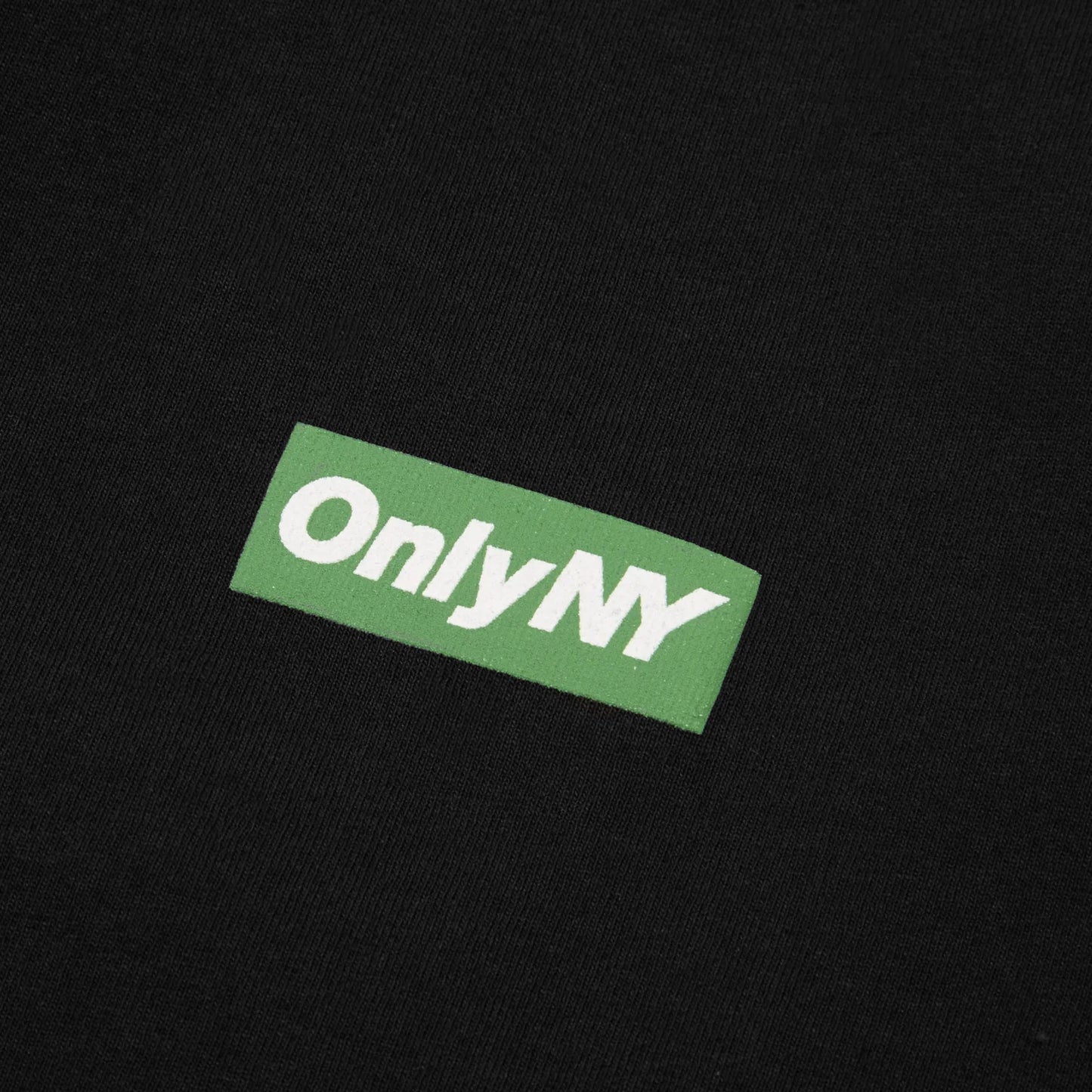 OnlyNY Block Logo Tshirt- Black/Green