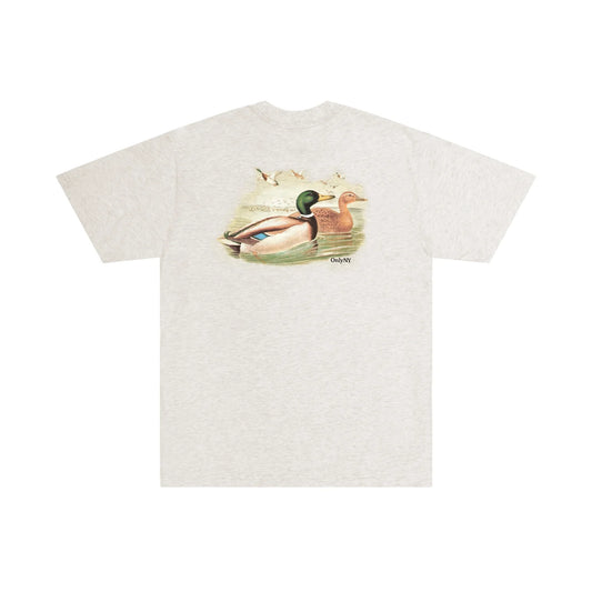 OnlyNY Painted Mallard Tshirt- Oatmeal Heather