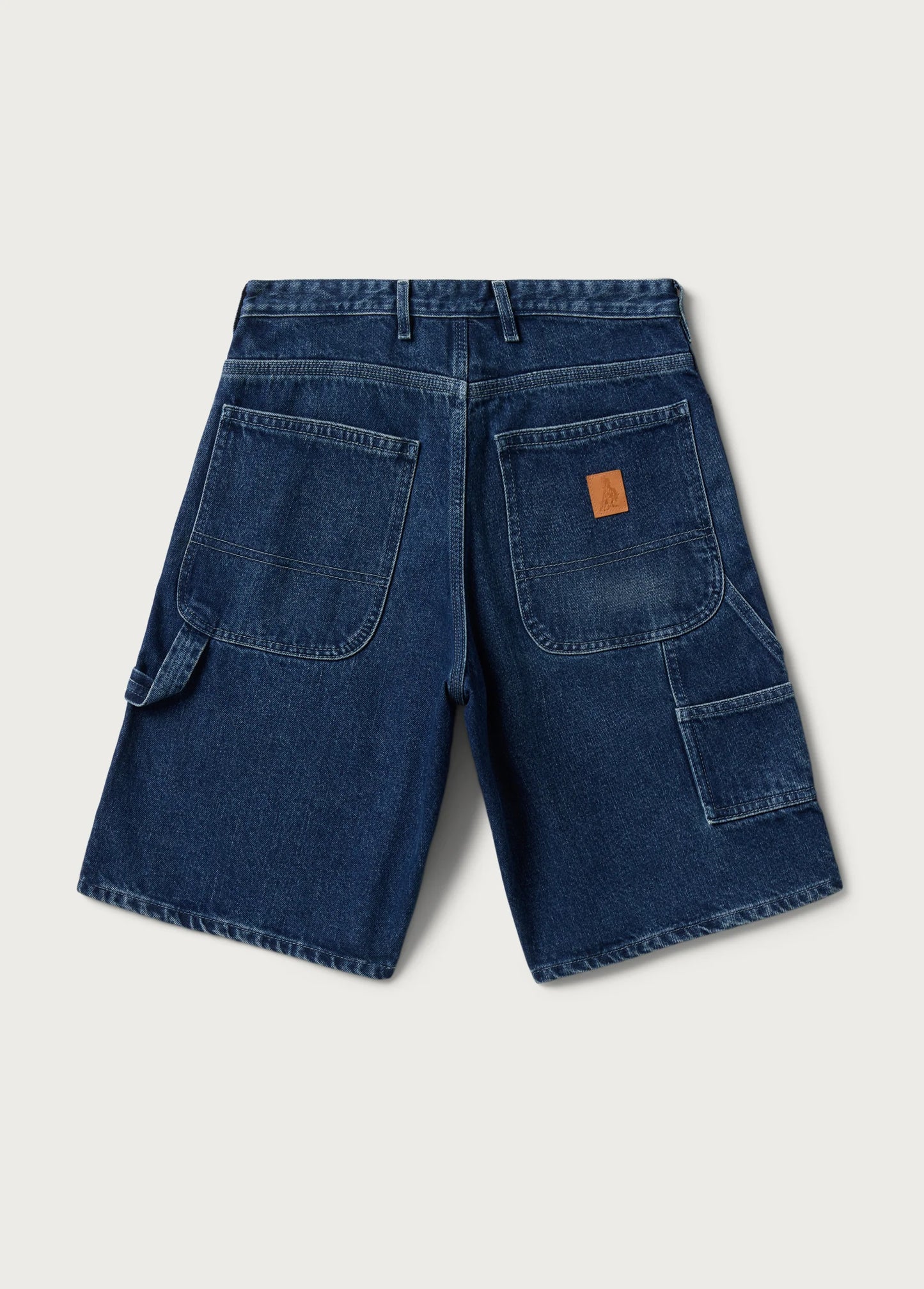 ONE OF THESE DAYS Denim Painter Shorts- Indigo