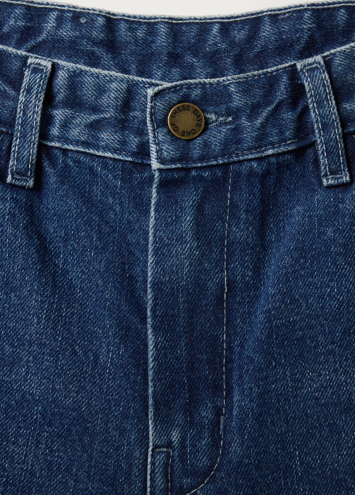ONE OF THESE DAYS Denim Painter Shorts- Indigo