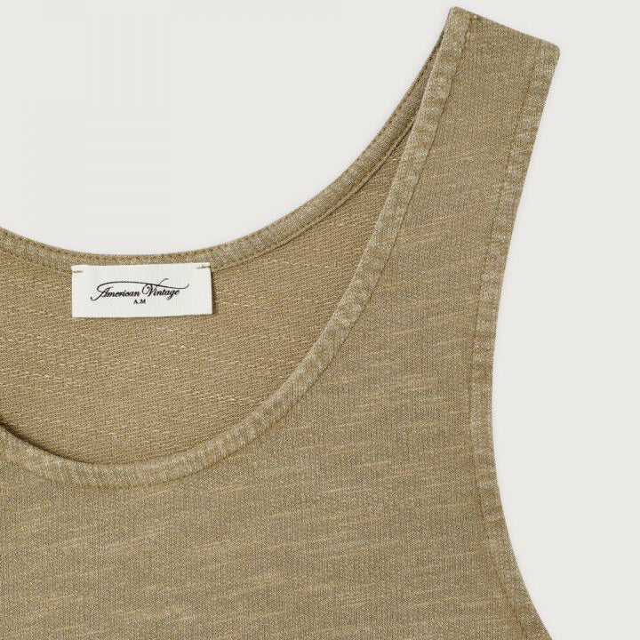 American Vintage Womens Tank Top POJY- Vintage Nomadic