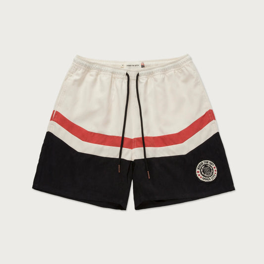 Honor The Gift Brushed Poly Track Short- Black