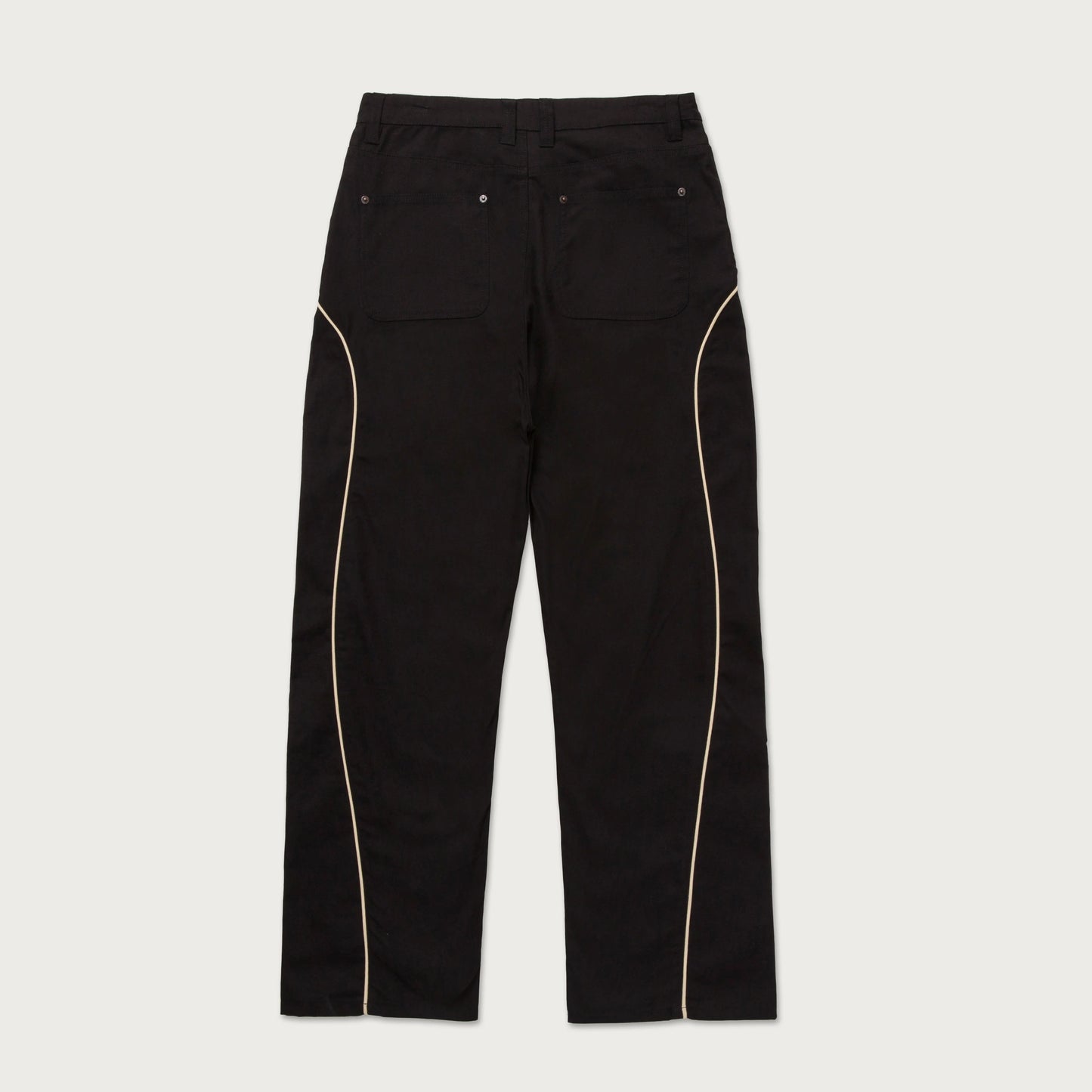 Honor The Gift  Canvas Piping Pant - Black