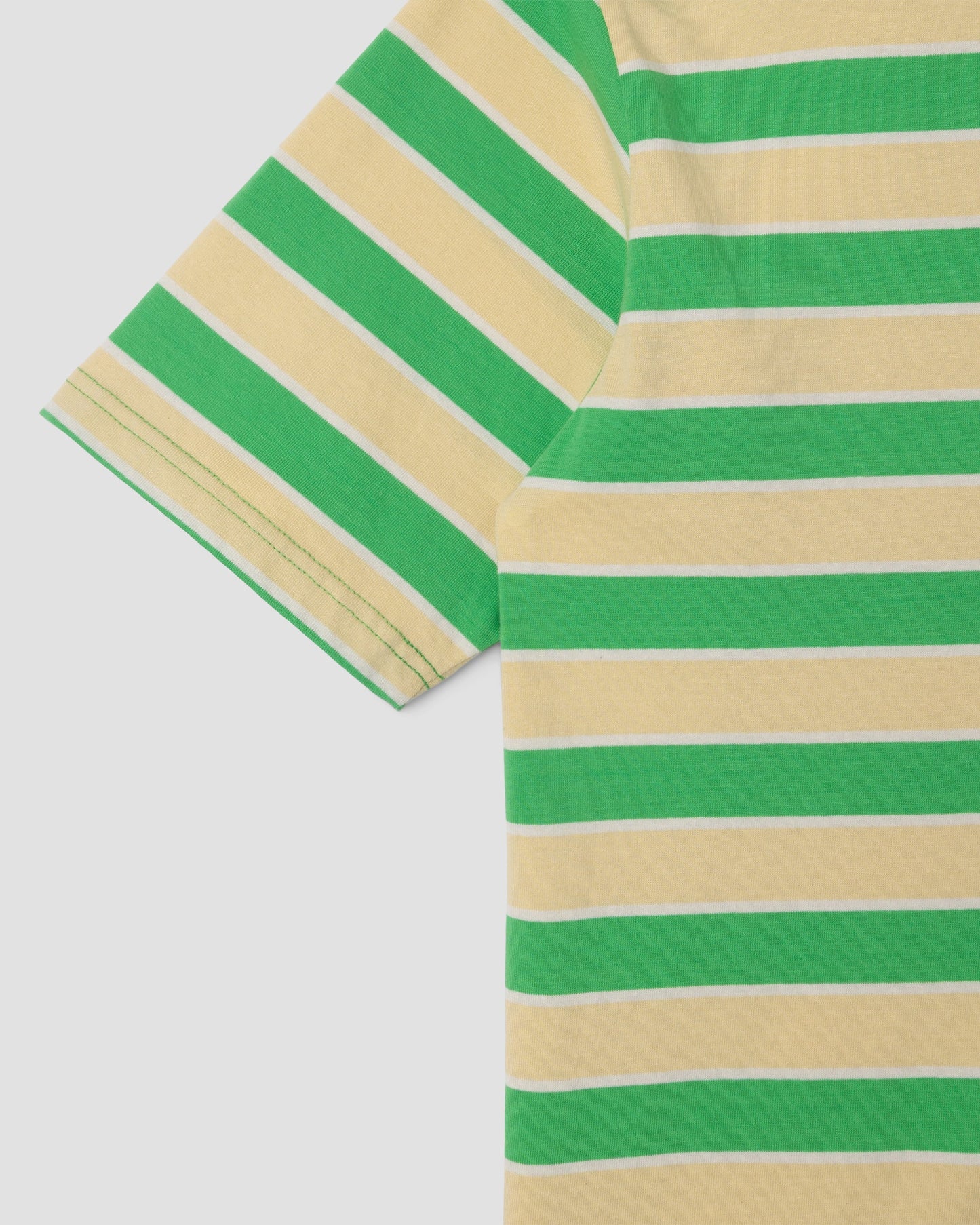 Stan Ray Stripe Tee- Island Green/ Sunlight