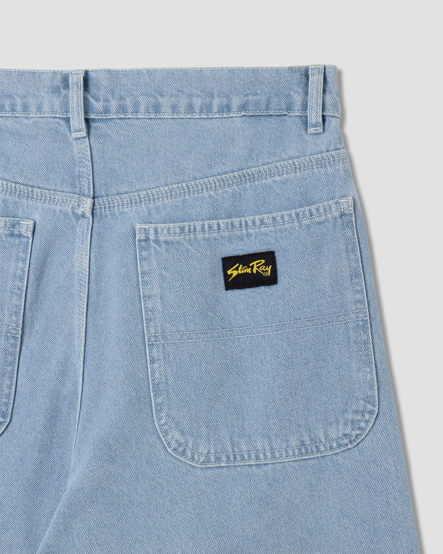 Stan Ray Wide 5 Short- Ice Stone Denim