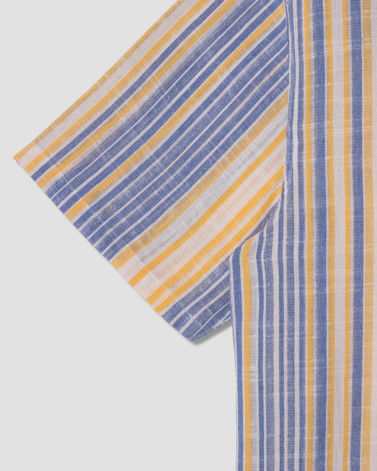 Stan Ray Tour Shirt- Blue/ Yellow Stripe