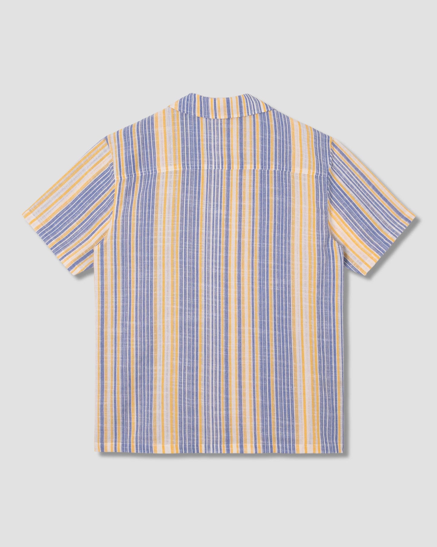 Stan Ray Tour Shirt- Blue/ Yellow Stripe