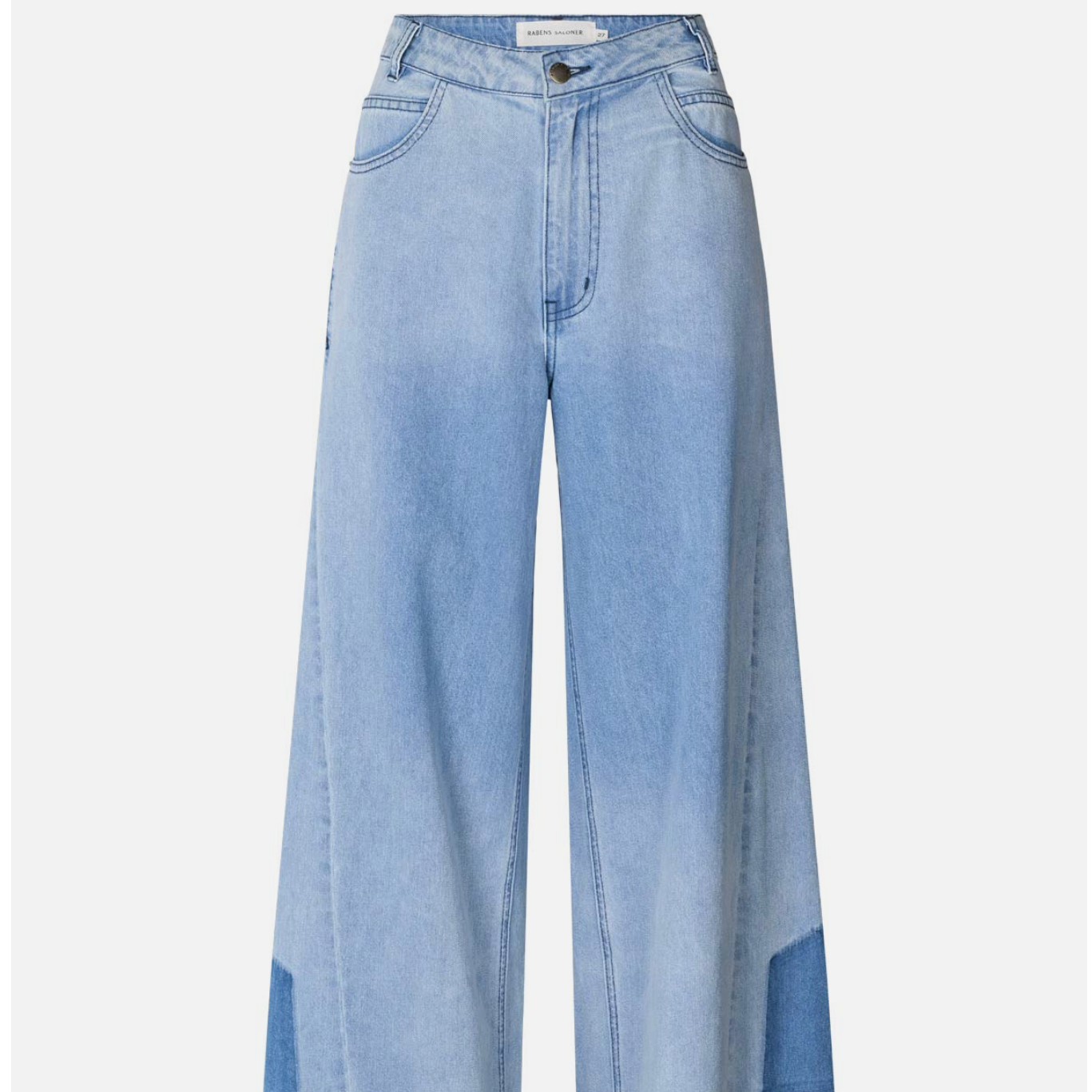 Rabens Saloner Lane Light Denim wide Leg Pants
