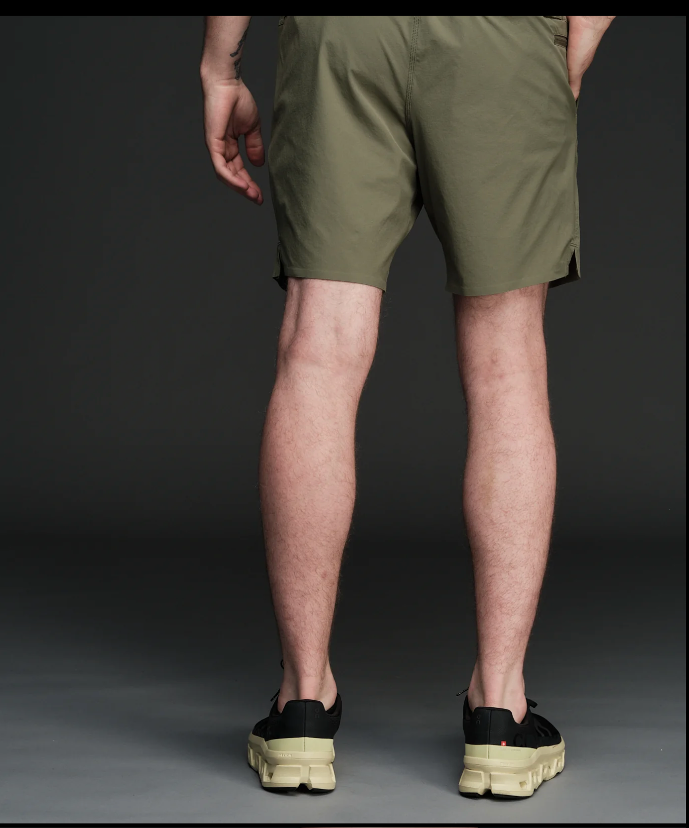 UNITED50 Alta 7.5 (unlined) Comfort Shorts- Olivine