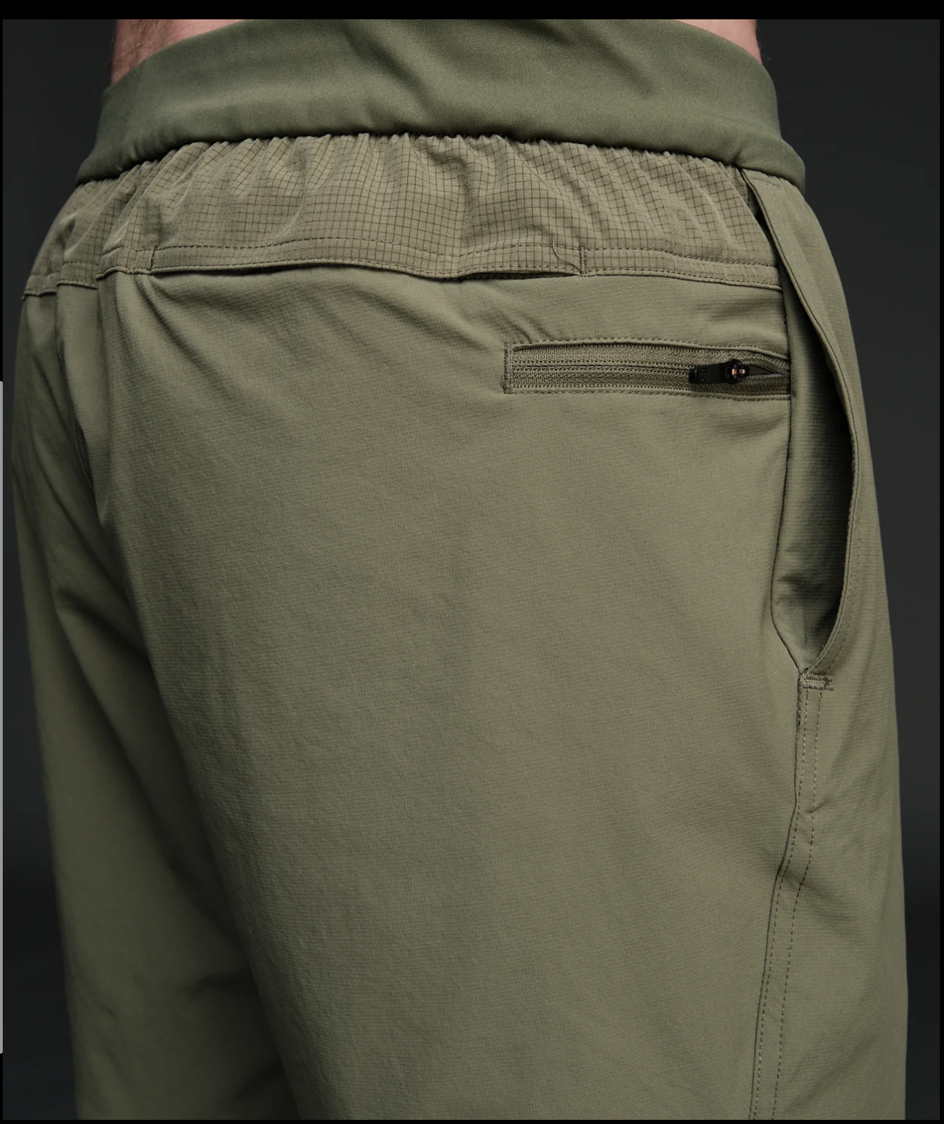 UNITED50 Alta 7.5 (unlined) Comfort Shorts- Olivine