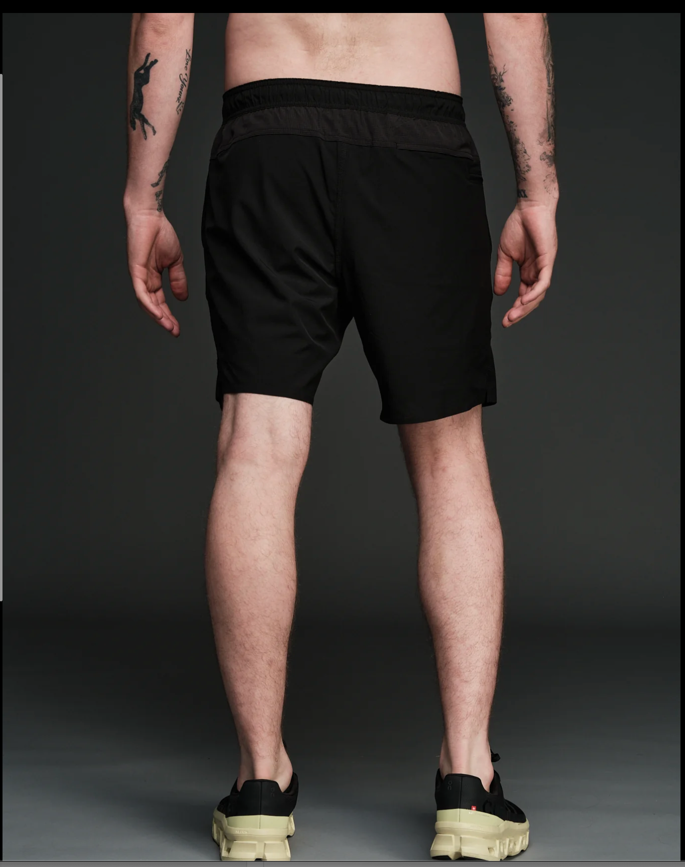 UNITED50 Lang 7.5 (lined) Short- Black