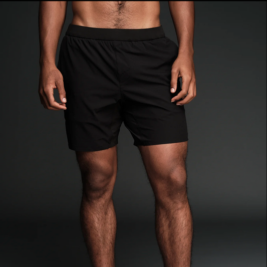 UNITED50 Alta 7.5 (unlined) Comfort Shorts- Black