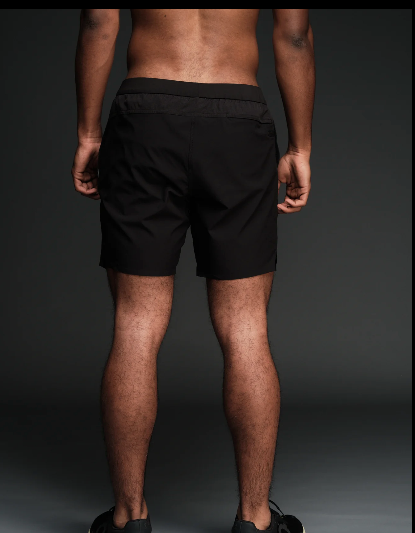 UNITED50 Alta 7.5 (unlined) Comfort Shorts- Black