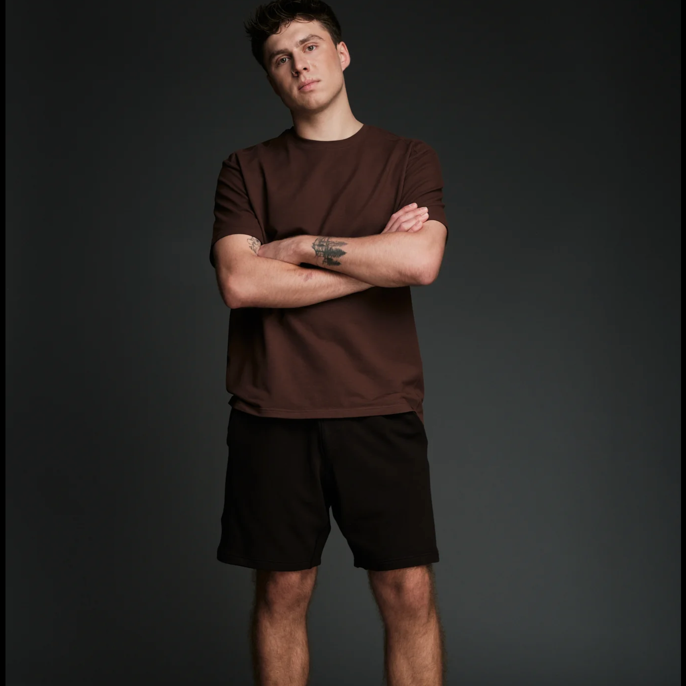 UNITED50 Aster Heavy Comfort Tee- Bracken