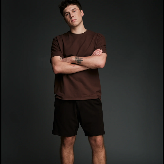UNITED50 Aster Heavy Comfort Tee- Bracken