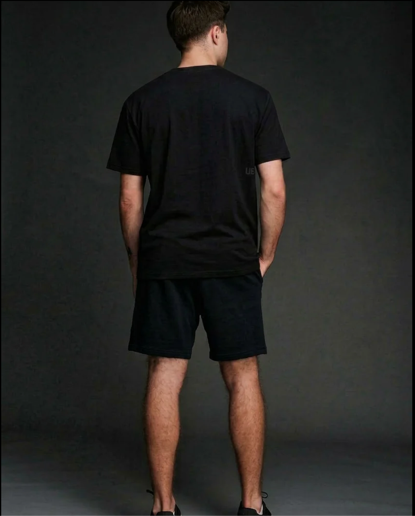 UNITED50 Aster Heavy Comfort Tee- Process Black C