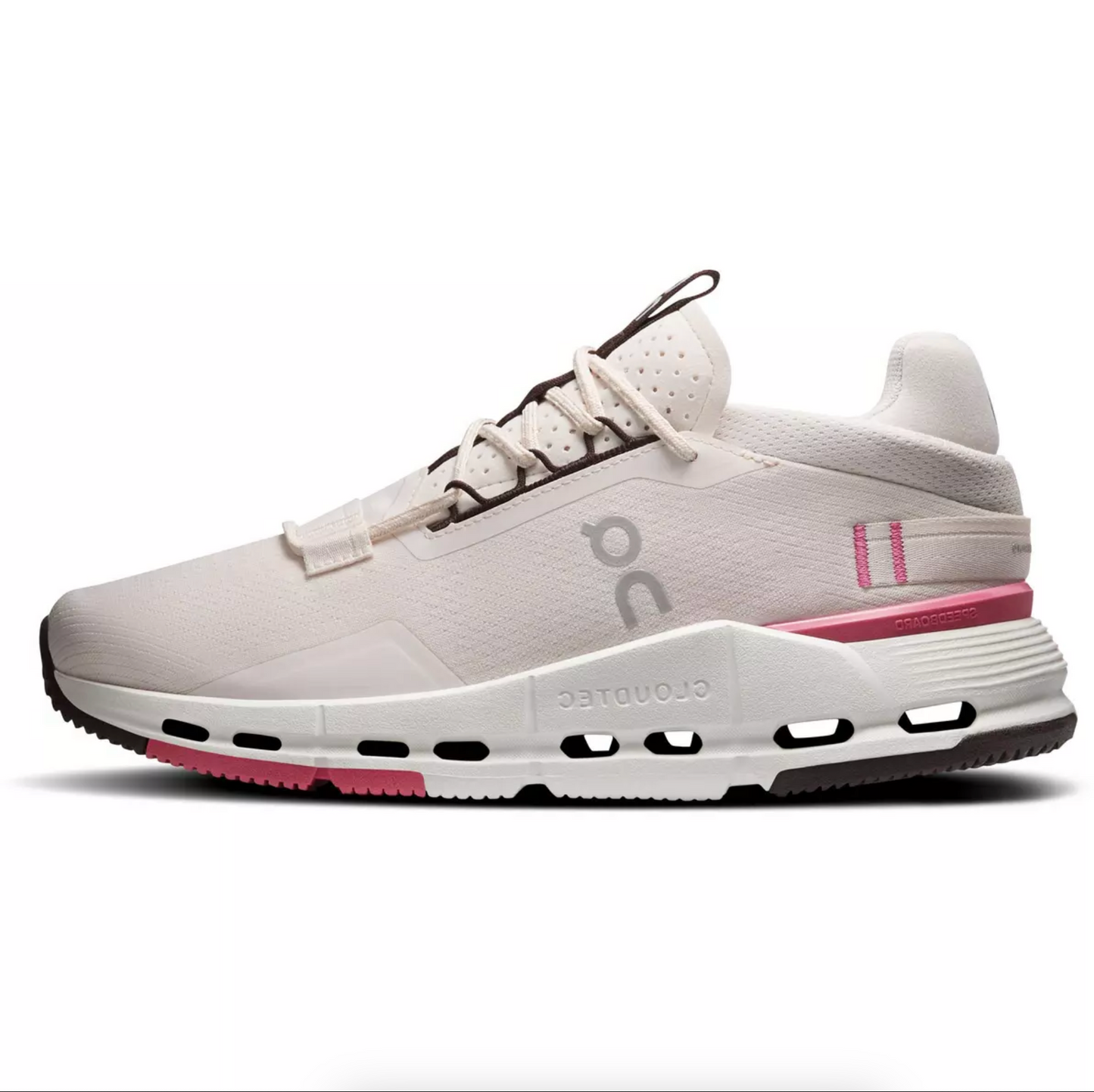 On Cloudnova 2 Womens- Oyster/Ivory