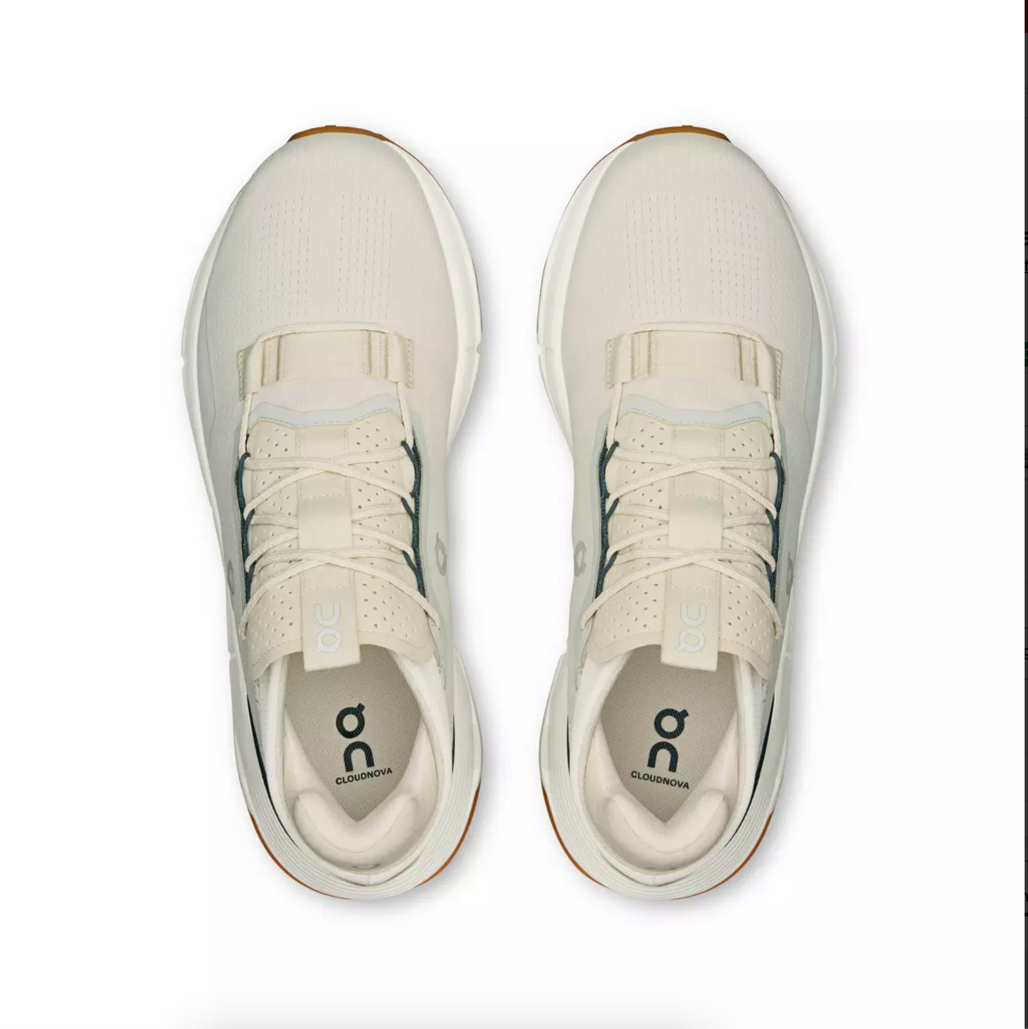 On Cloudnova 2 Womens- Grain/Ivory
