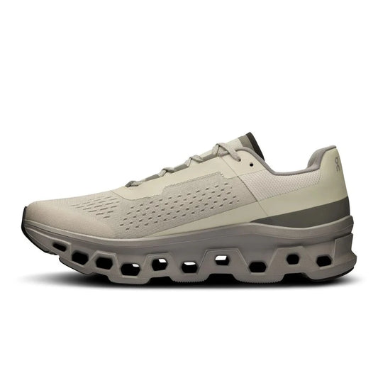 On Cloudmonster Mens Ice/Alloy