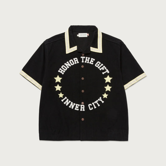 Honor The Gift Tradition SS Snap Up- Black