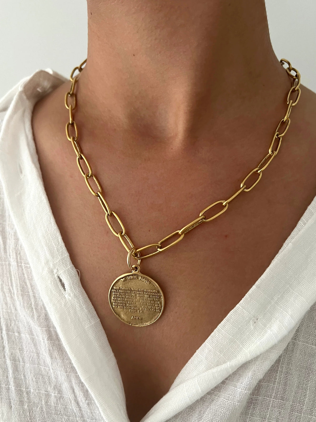 ALV THE LORDS PRAYER NECKLACE