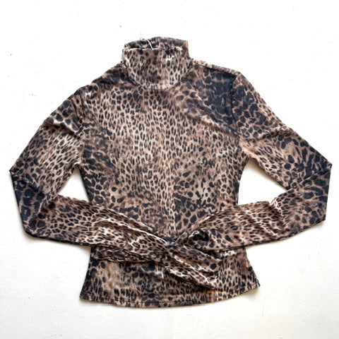 ASHER LA Ariana Turtleneck- Chocolate