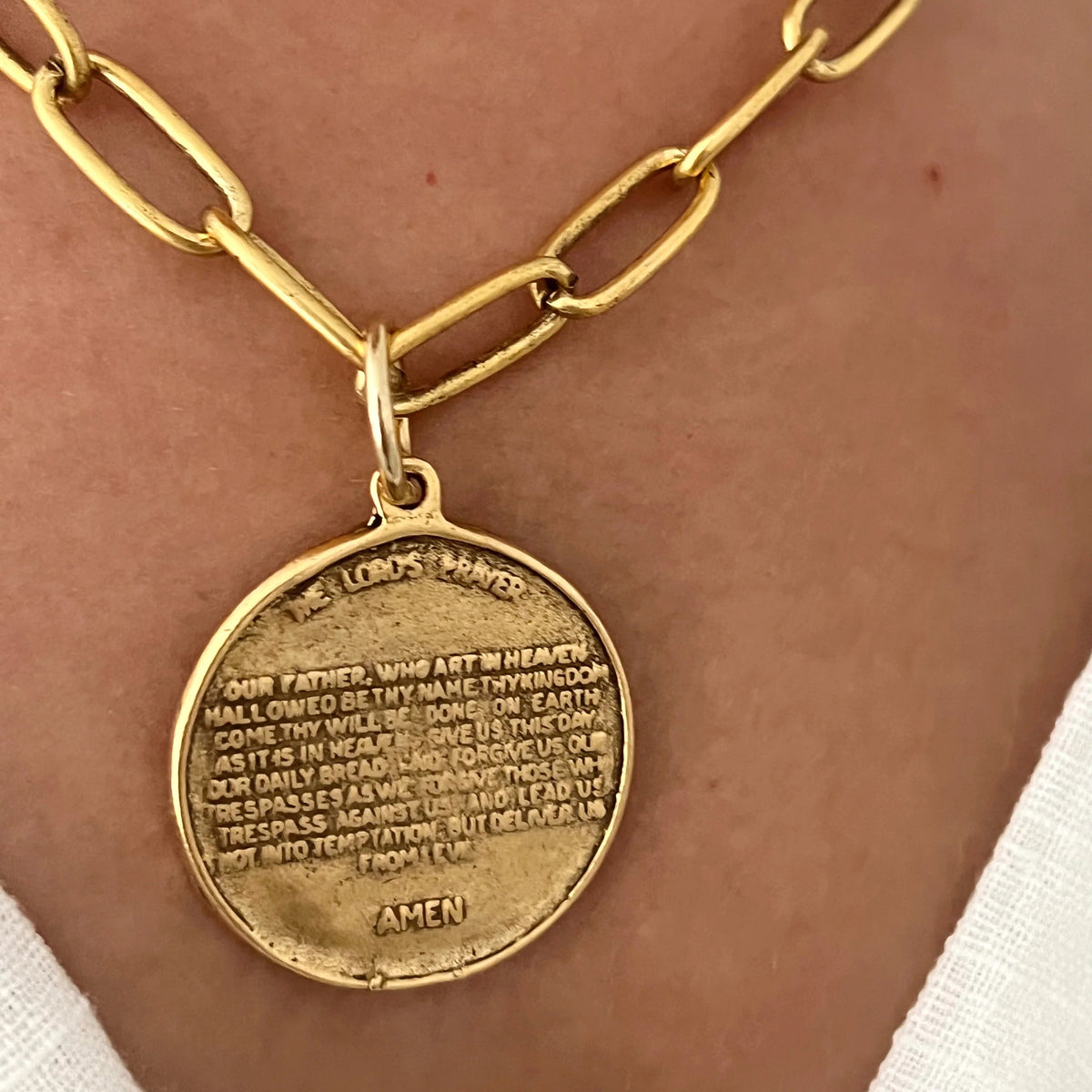 ALV THE LORDS PRAYER NECKLACE