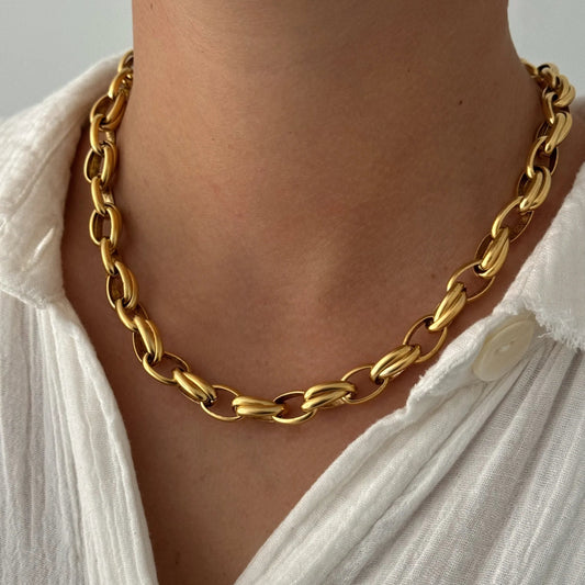 ALV Woven Chain Necklace