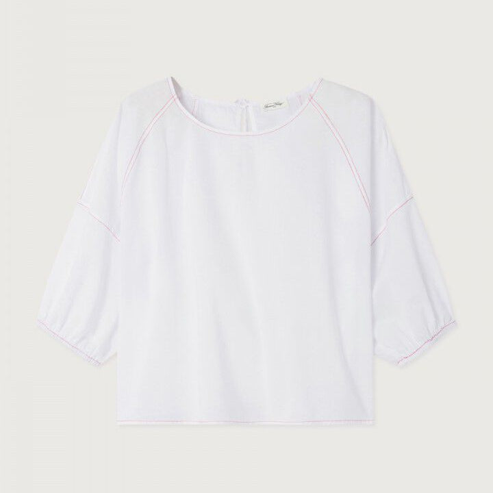 American Vintage Women's Top Umuly- White