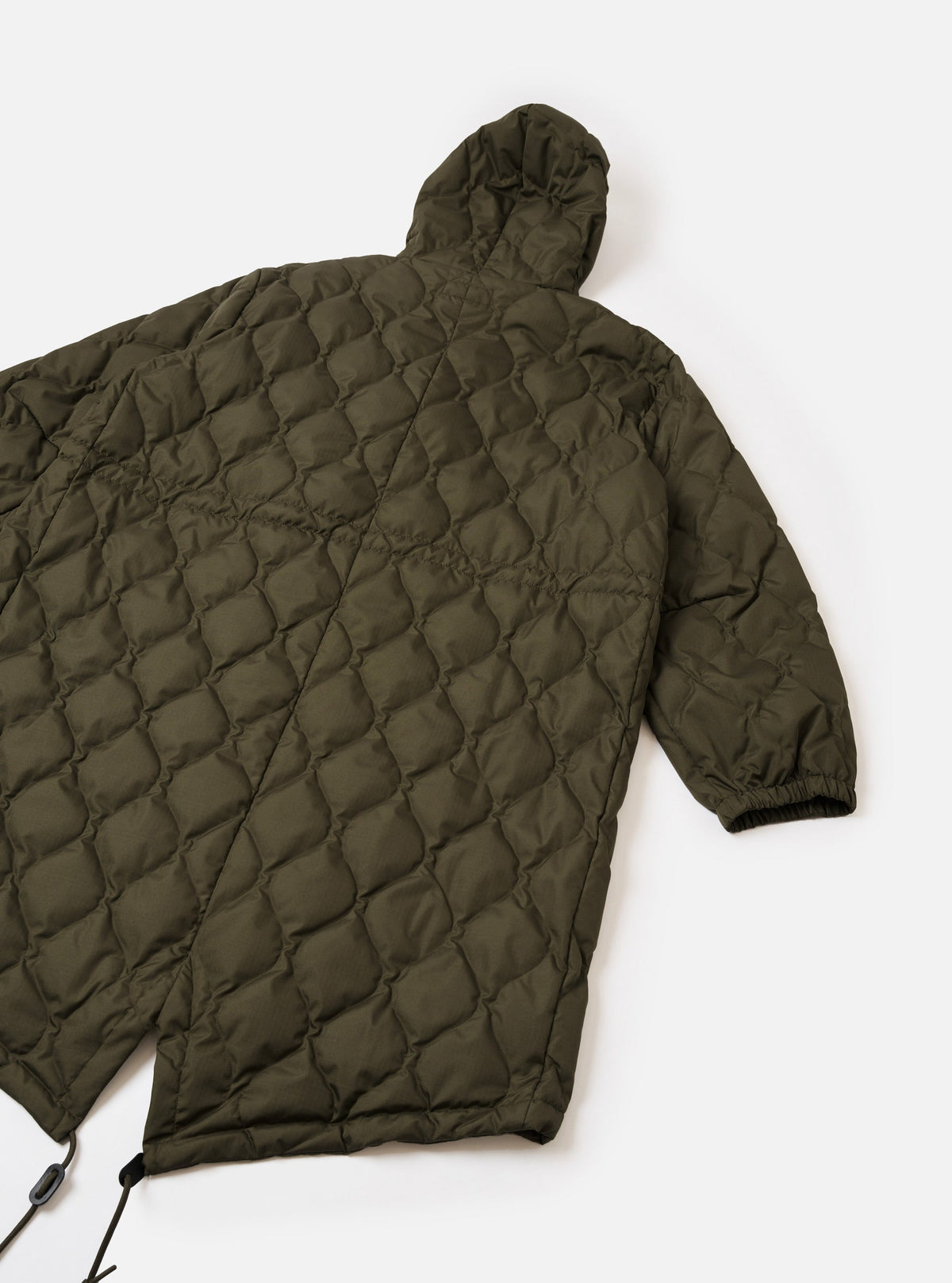 Universal Works TAION x Universal Works Dark Olive Military Hard Shell Down Mod Parka- Dark Olive