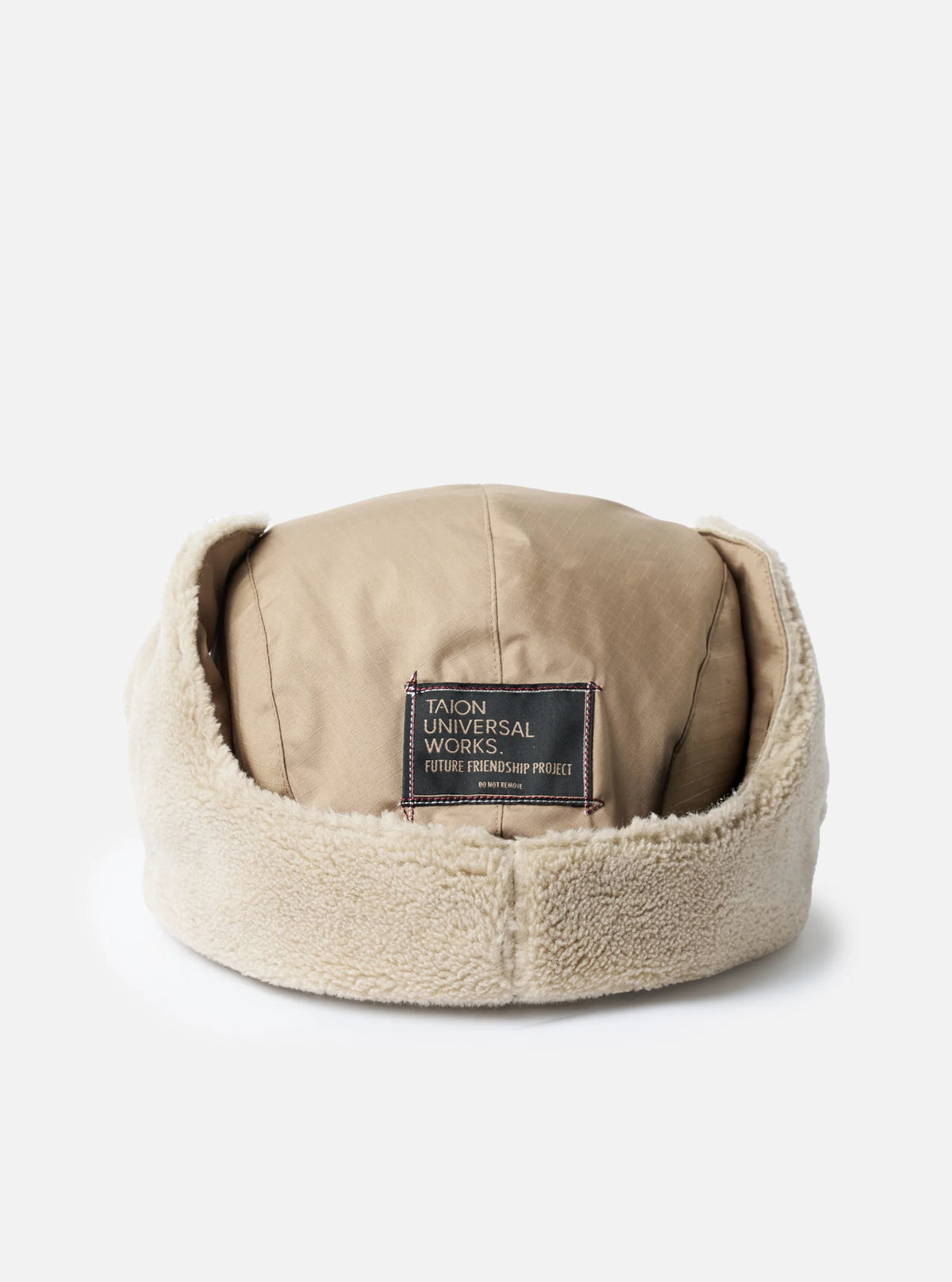 Universal works TAION x Universal Works Coyote/Beige Military Hard Shell Down Reversible Hat