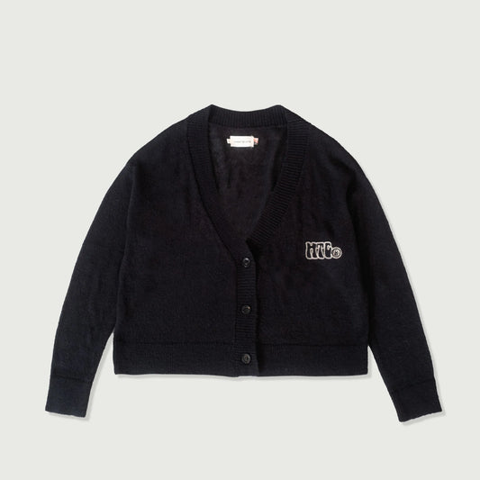 Honor The Gift Mohair Cardigan- Black