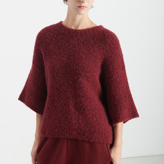 American Vintage Zolly Sweater- China Pomegranate