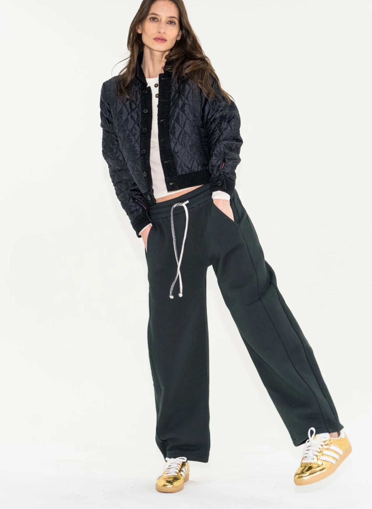 ASKK NY CANCUN SWEATPANT- Stone Black