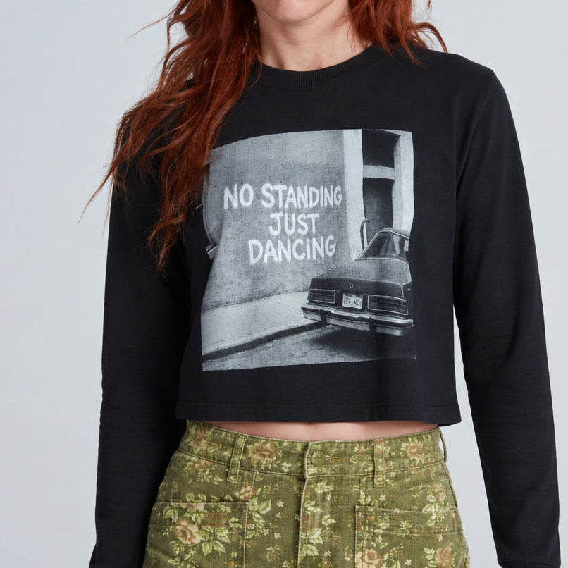 ASKK NY Shruken Boy Cropped Long Sleeve