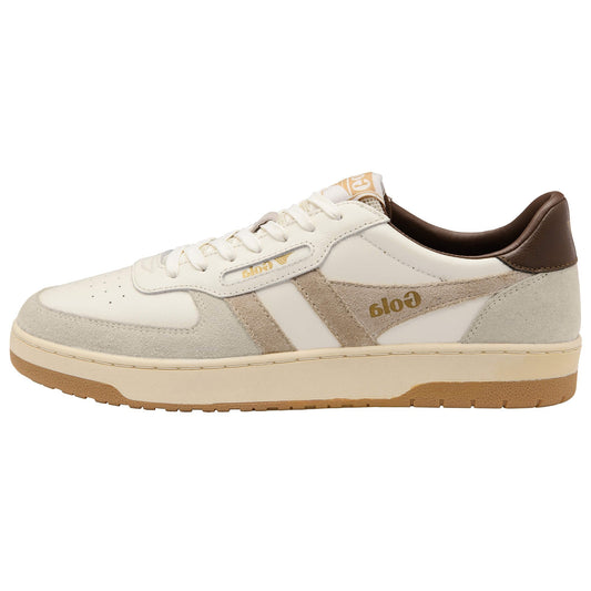 Gola Classics Men's Hawk Sneakers Off White/Bone/Otter