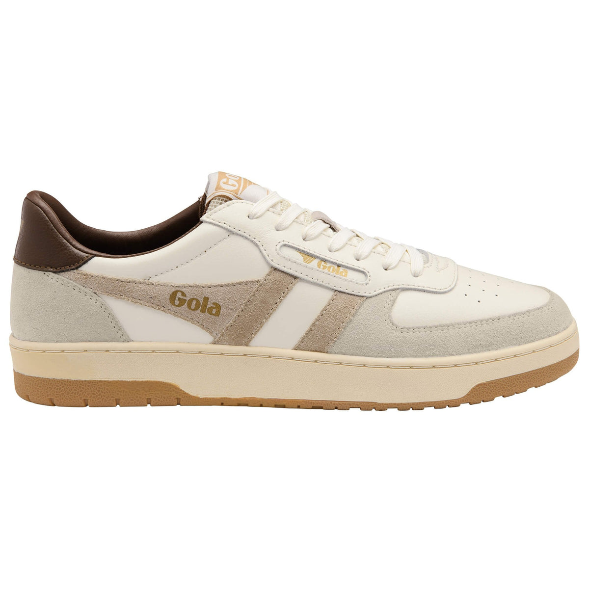 Gola Classics Men's Hawk Sneakers Off White/Bone/Otter