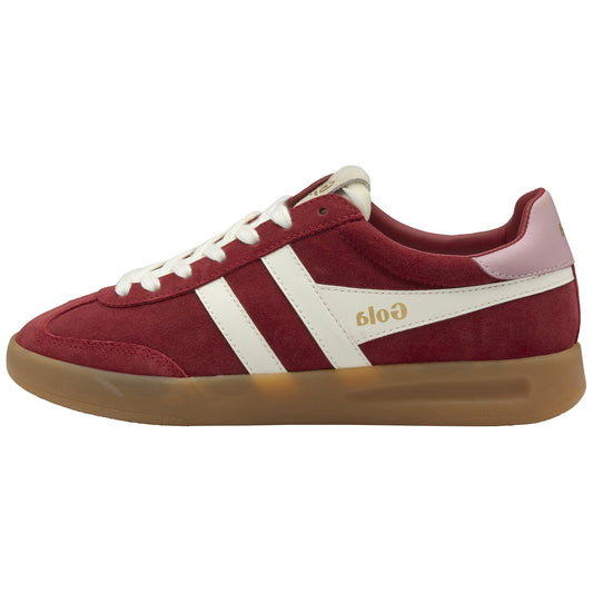 Gola Cyclone- Deep Red/Off White/Candy/Gum