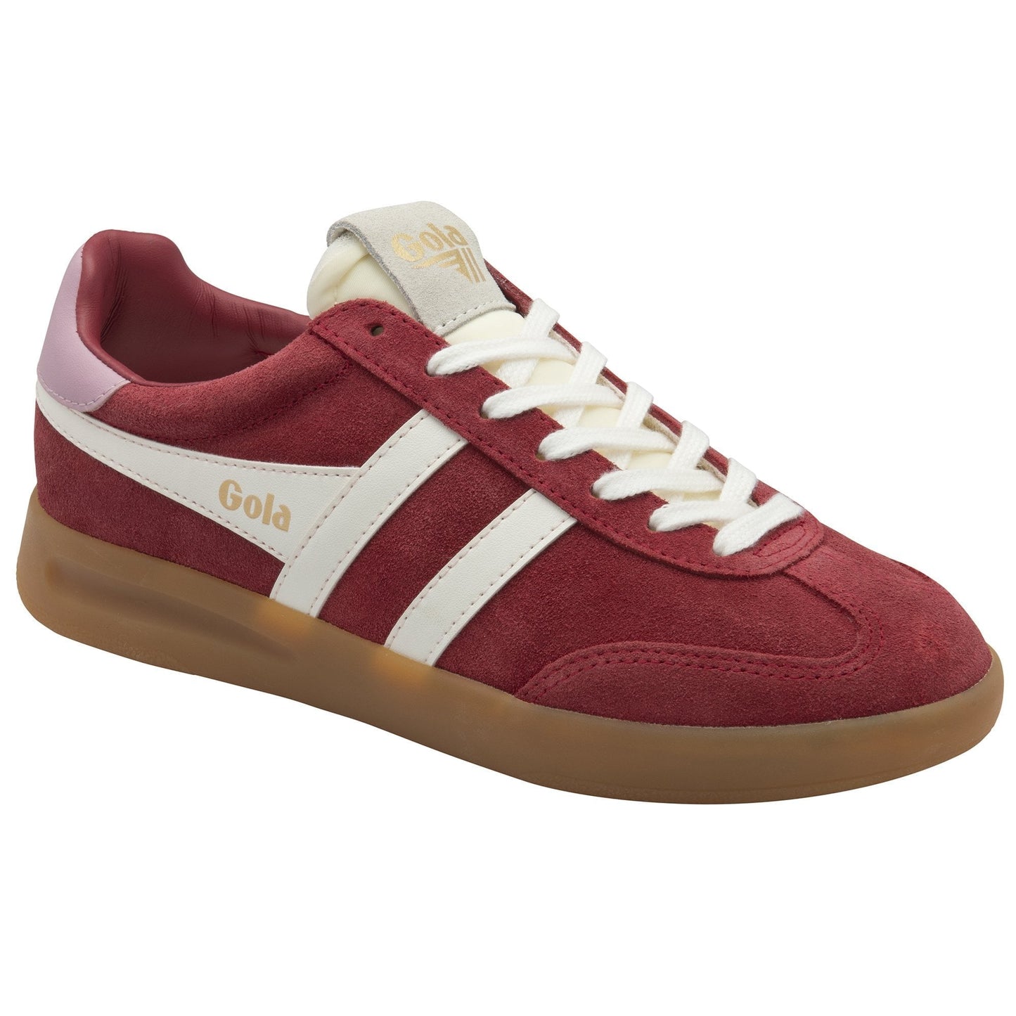 Gola Cyclone- Deep Red/Off White/Candy/Gum