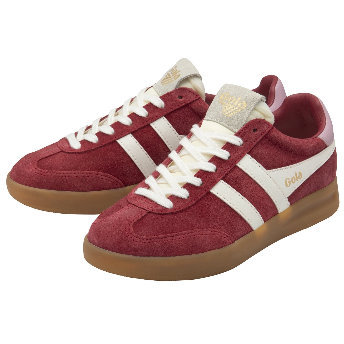 Gola Cyclone- Deep Red/Off White/Candy/Gum