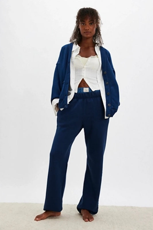 NSF Rowan Straight Leg Sweatpant- Admiral Blue