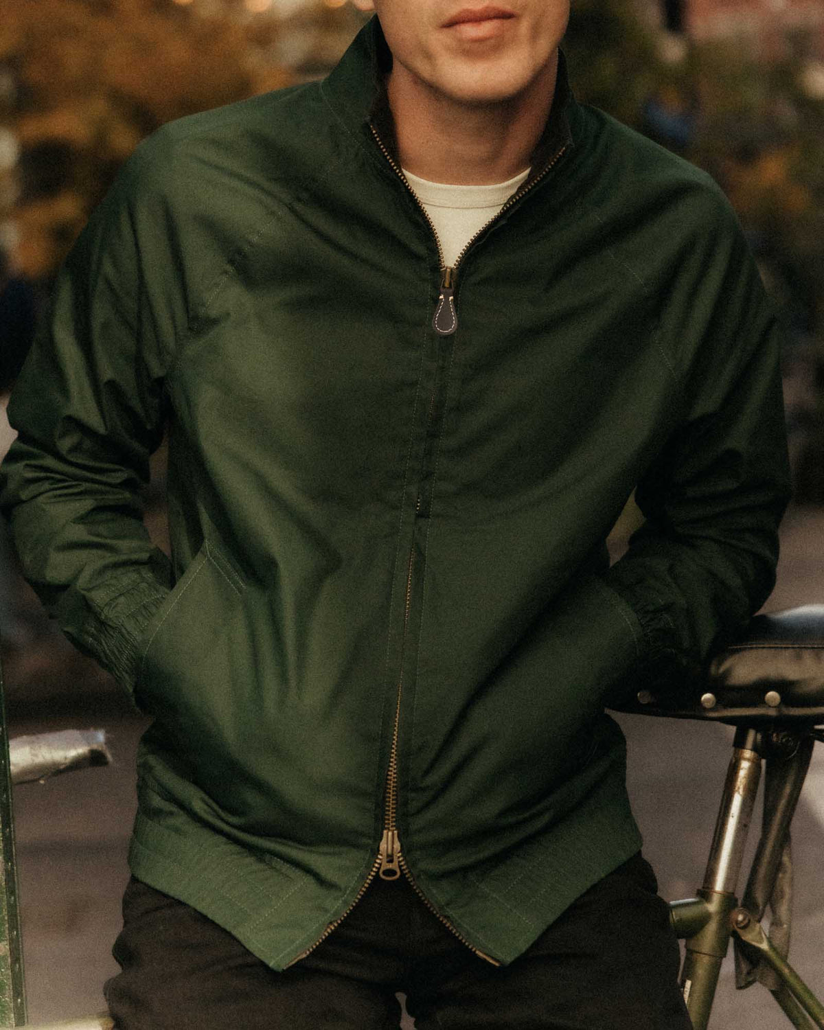 Taylor Stitch The Dean Jacket - Dark Spruce Twill
