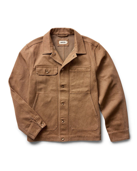 Taylor Stitch Longshore Jacket- Tobacco Chipped Canvas